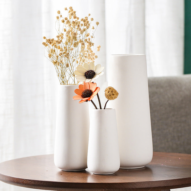 Nordic Minimalist Ceramic Vase