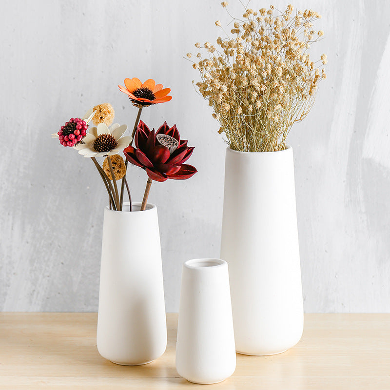 Nordic Minimalist Ceramic Vase