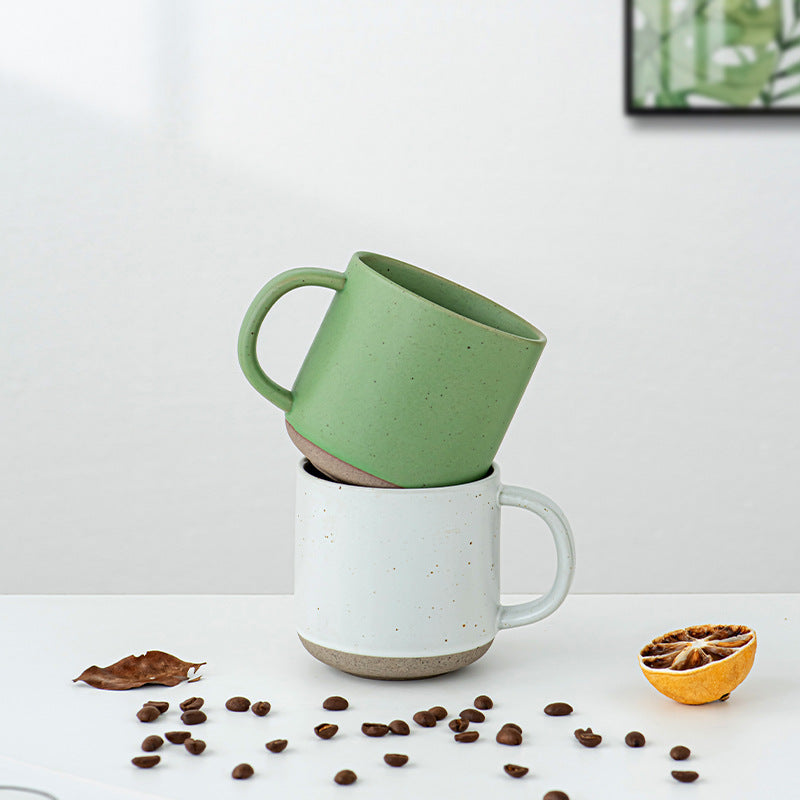 Minimalist Speckled Ceramic Coffee Mug – 380ml