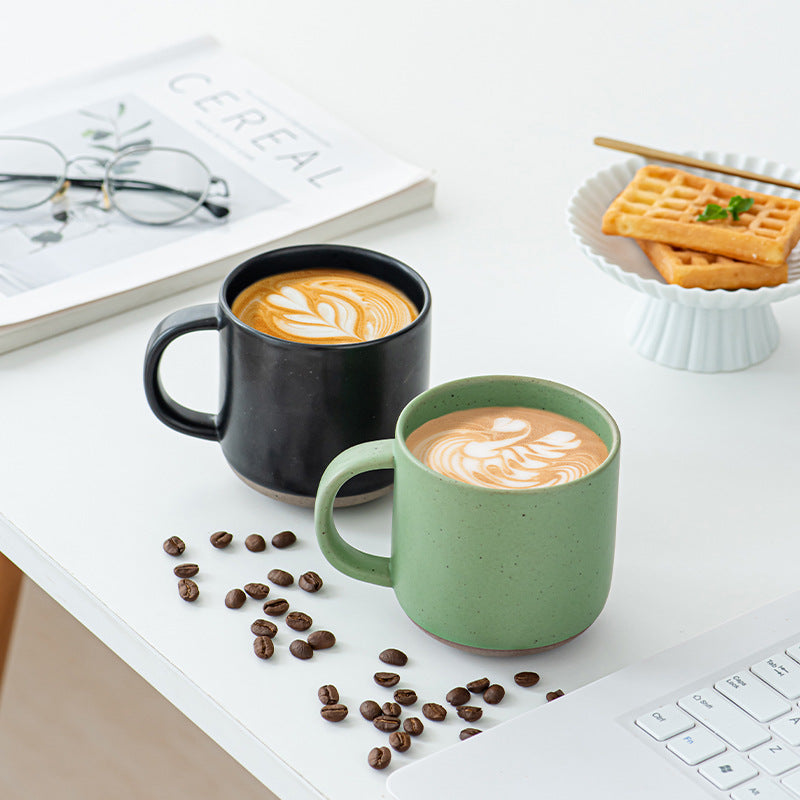 Minimalist Speckled Ceramic Coffee Mug – 380ml